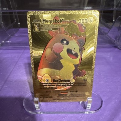 Pokémon Morpeko VMAX Gold Foil Card