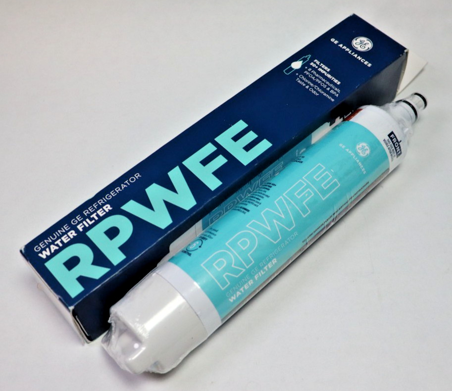 GE RPWFE Refrigerator Water Filter – Genuine OEM with Chip
