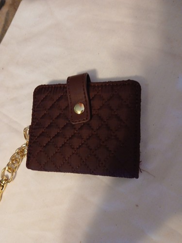 Mochila/cartera acolchada Cynthia Rowley, 2 piezas Tamaño más pequeño. , Borgoña, Nuevo - Imagen 2 de 6