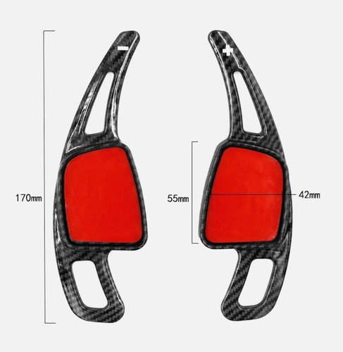 For Audi A3 A4 A5 Q2 Q5 Q7 TTS Steering Wheel Paddle Shifter Extension Accessory - Picture 2 of 8