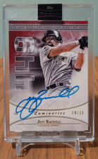 JEFF BAGWELL 2017 TOPPS LUMINARIES HOME RUN KINGS RED AUTO 9/10 AUTOGRAPH ASTROS