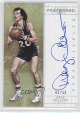 2014 Panini Preferred Unparalleled Legends 3/50 Doug Collins #564 Auto HOF 0b9