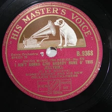 Sidney Bechet – I Ain't Gonna Give Nobody None O' This Jellyroll 1944 HMV B.9368