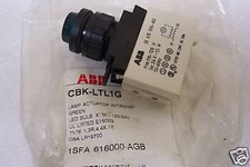 ABB  CBK-LTL1G GREEN LED LIGHT 120/24V NEW CONDITION IN PACKAGE
