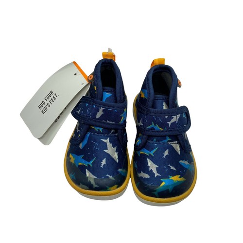Bogs Shoes Outdoor Play Baby Size 5 Kicker Mid Shark Blue Round Toe Hook Loop - Picture 3 of 7