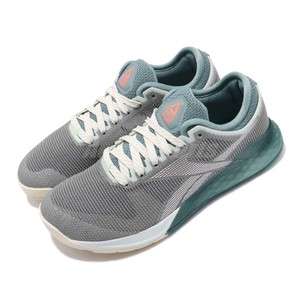 Reebok Nano 9 Grey Green White Women CrossFit Cross Training Shoe Sneaker FU6831 | eBay