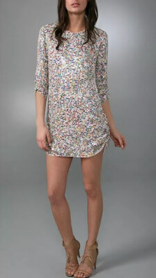 Parker NY Beaded/sequin Silk Mini Dress Size Small | eBay Parker NY Beaded/sequin Silk Mini Dress Size Small | eBay