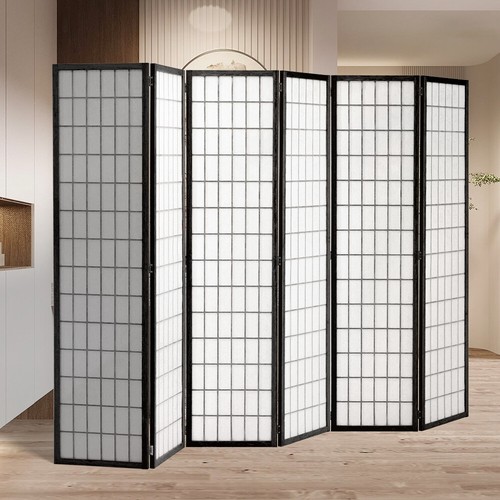 Lattice Border Screen Folding Room Divider Separator/ Privacy Screen Panel Décor - Picture 34 of 48