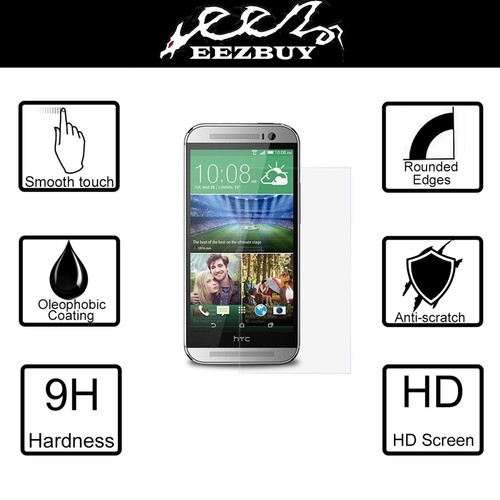 Premium Tempered Glass Film Screen Protector For HTC One Desire smart Phones - Picture 20 of 51
