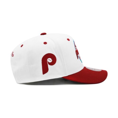 Mens Mitchell & Ness MLB FLIPPED PRO SNAPBACK COOP PHILLIES - Picture 2 of 3