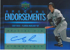 Cody Ross 2006 UD Special Endorsements autograph auto card SE-CR