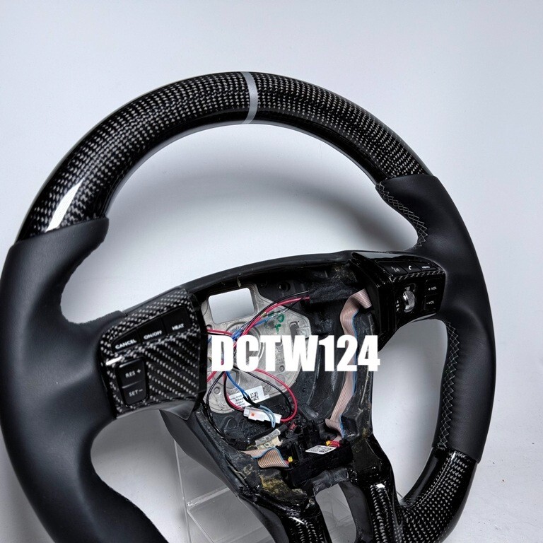 Bentley Continental GTC GT Flying Spur carbon Steering Wheel 08~17 models Silver
