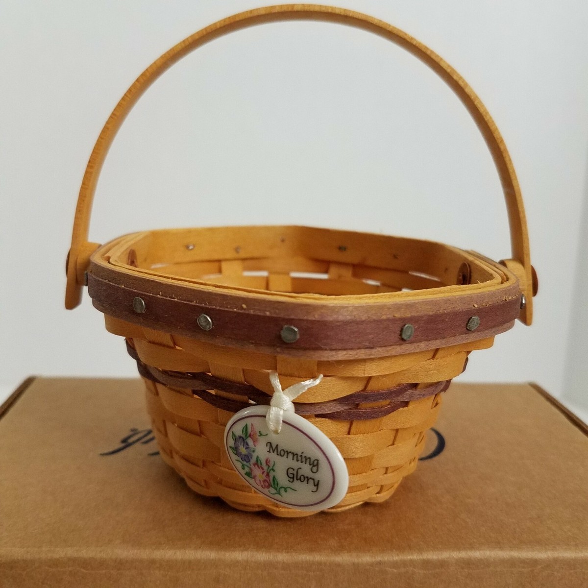 Longaberger Collectors Club May Series Mini Morning Glory Basket
