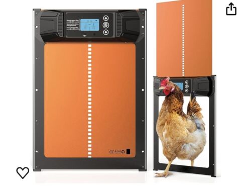 SUNER POWER Automatic Chicken Coop Door Opener w/Programmable Timer & Light - Picture 1 of 4