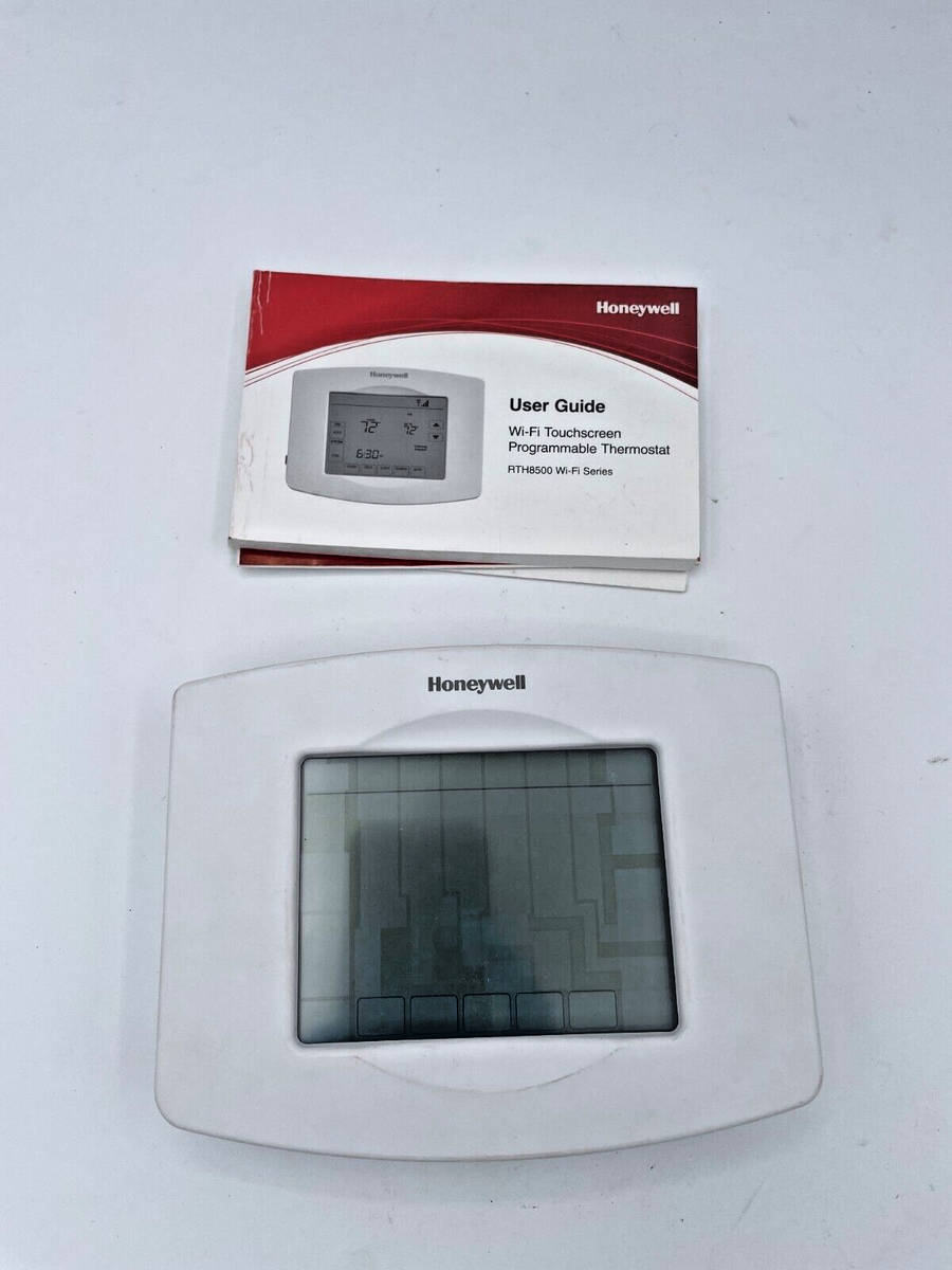Honeywell Rth8500d Rth8500d1013 Touchscreen Thermostat Honeywell
