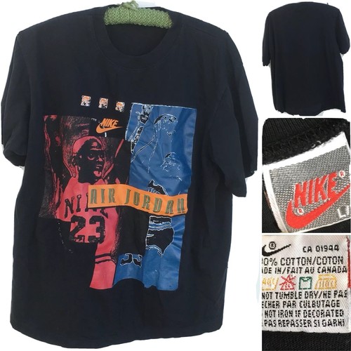 Vintage Nike Air Jordan T-Shirt Size L 