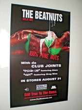 Poster  - The BEATNUTS milk me Hip Hop legend greg nice & Akon =