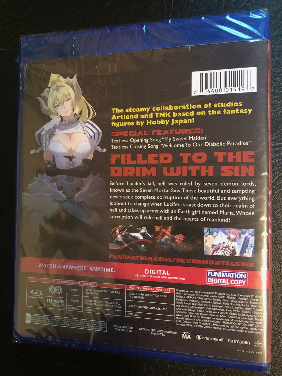 Seven Mortal Sins: The Complete Series (Blu-ray, Digital, 2-Disc