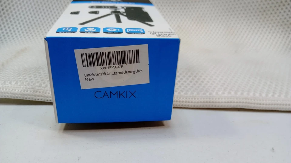 Комплект объективов для телефона Camkix 4 в 1 — включает макро, широкоугольный, телеобъектив и рыбий глаз - Изображение 3 из 3