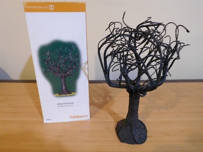 Dept 56 SV Halloween - Halloween Oak Tree - #800028 - MIB 