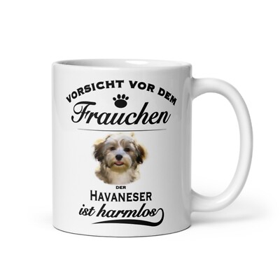 Havaneser Tasse - Mug - Vorsicht vor dem Frauchen - Tasse - Geschenk