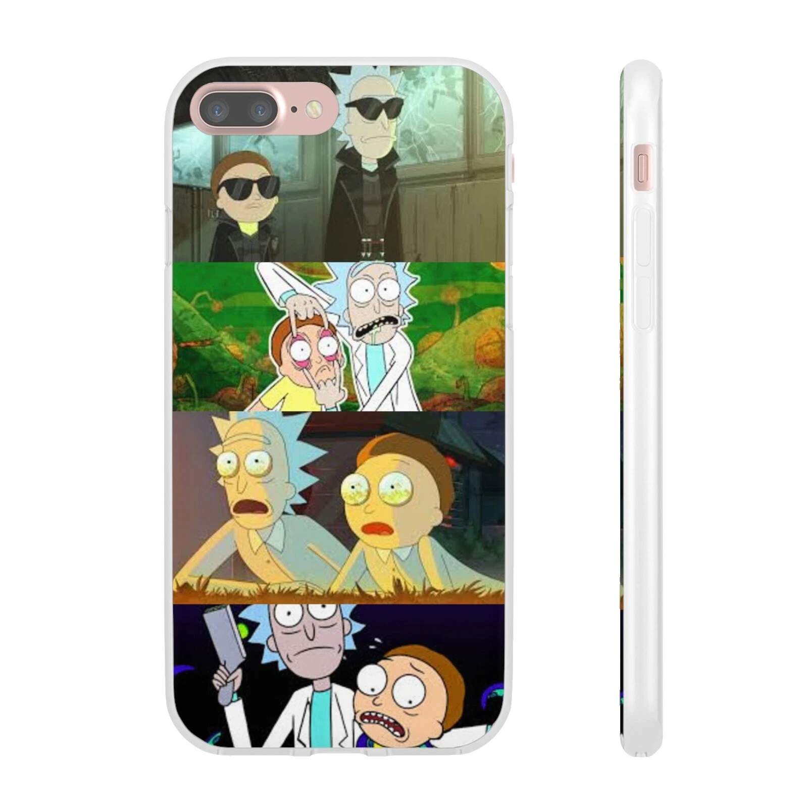 Rick y Morty Estuches, fundas y cubiertas para teléfonos celulares para Apple