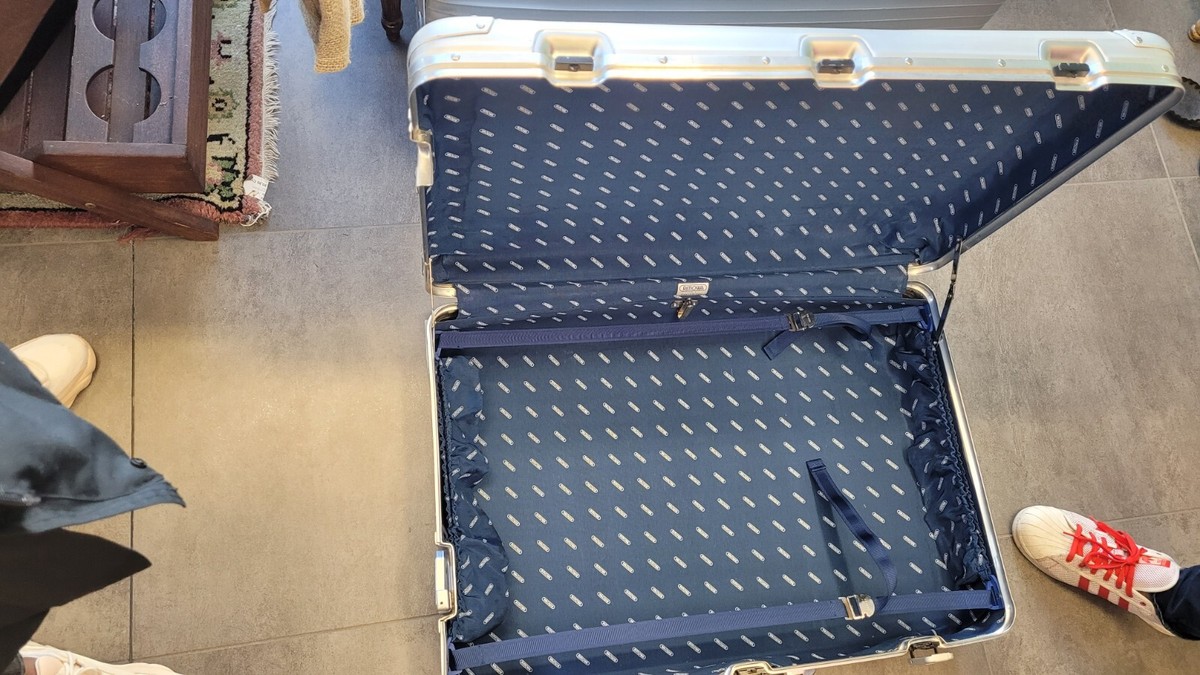 Vintage Rimowa Suitcase 1980s Made in Germany; Rare + Vintage Rimowa Suitcase 1980s Made in Germany; Rare +