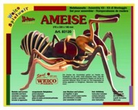 Farbiger Holzbausatz Ameise 3-D Puzzle - 3D Puzzle