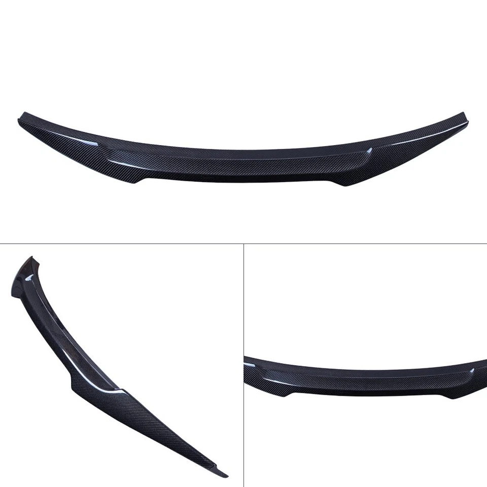 For AUDI A5 B8 B8.5 Coupe 2Door 08-16 Carbon Fiber Trunk Wing Spoiler Not S5 Foto 3 de 4