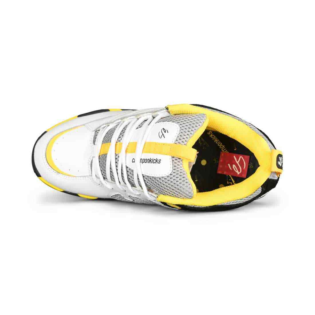 eS Tribo x Vireo x Chomp On Kicks Skate Shoes - White/Black eS Tribo x Vireo x Chomp On Kicks Skate Shoes - White/Black