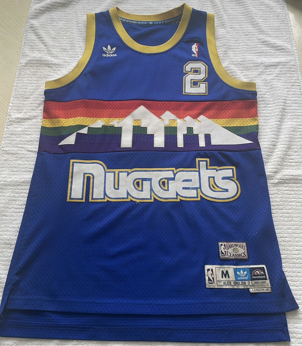 Adidas Hardwood Classics Alex English 87-88 Denver Nuggets Jersey