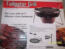 Tailgator Grill Outdoor Charcoal Grill Camerons Products with Carrybag NEW 