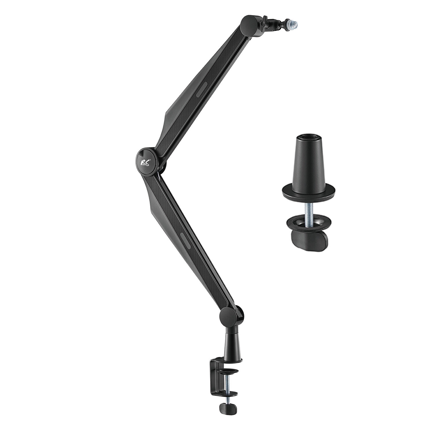 Support de microphone 3/8 et 5/8 NanoRS idéal pour le streaming et podcast vidéo