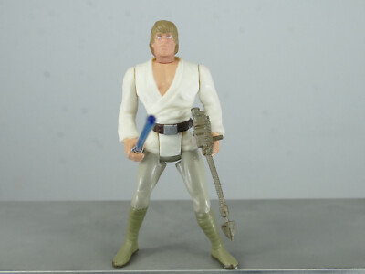T3424 STAR WARS POTF2 LUKE SKYWALKER FARMBOY POWER OF THE FORCE 100% COMPLETE