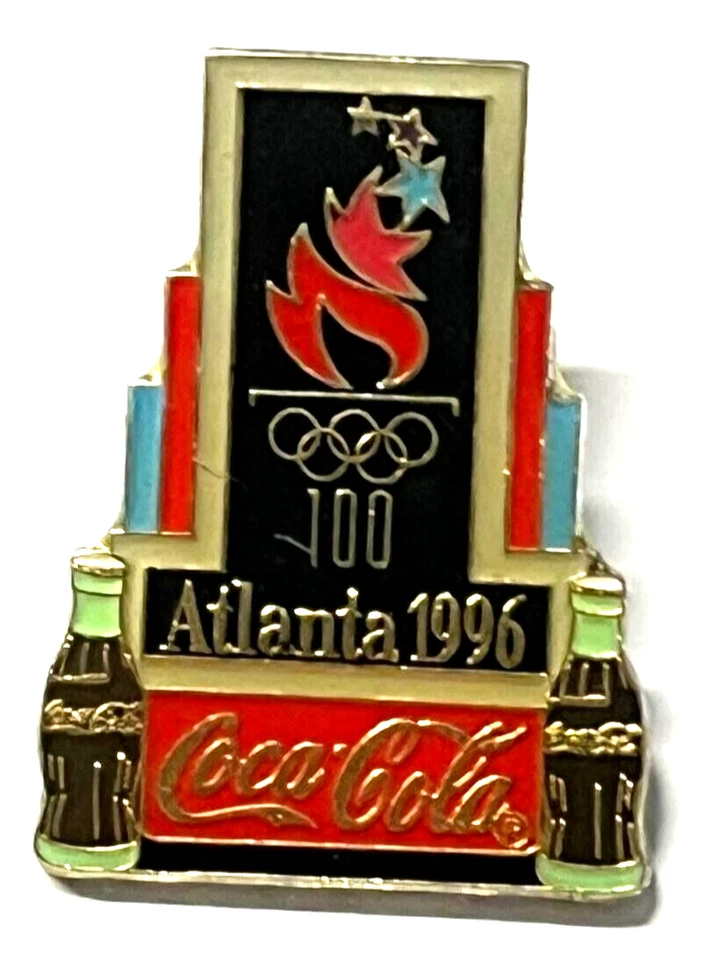 Coca Cola Olympiade Atlanta 1996 Pin (H26) - Bild 1 von 1