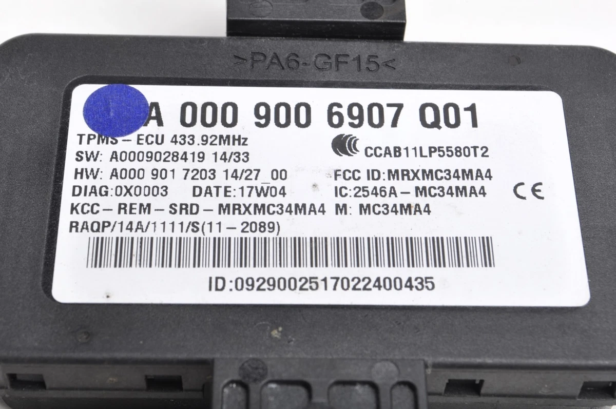 ASTON MARTIN DB11 5.2 V12 TPMS MODULE A0009006907Q01 | eBay