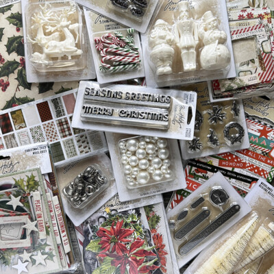 Tim Holtz  Christmas Idea-ology,  2025 and older... MAKE SOMETHING FESTIVE!