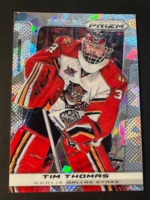 Tim Thomas 2013-14 Panini Prizm Toronto Expo Cracked Ice SP Tim Thomas 2013-14 Panini Prizm Toronto Expo Cracked Ice SP