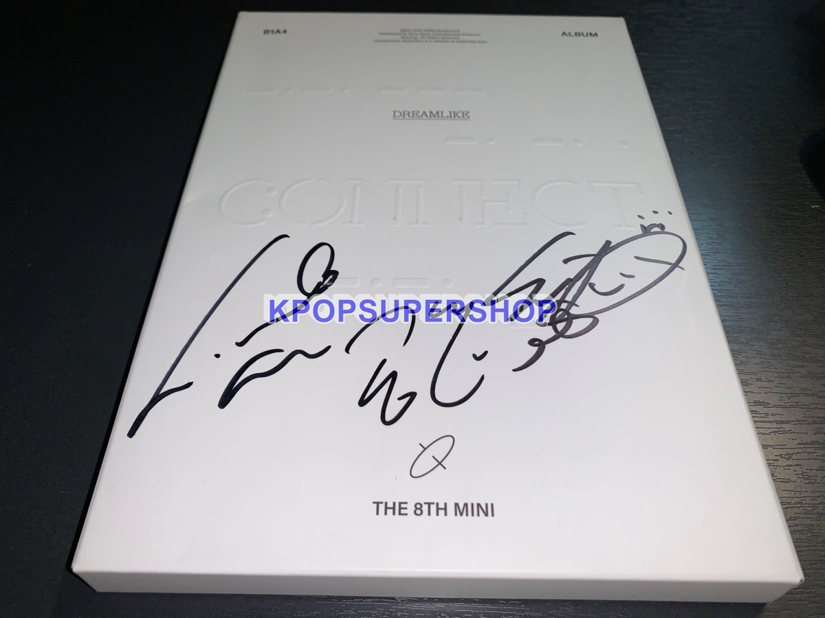 B1A4 8th Mini Album Connect Dreamlike Autographed Signed CD