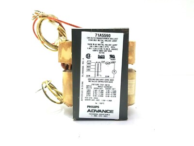 PHILIPS ADVANCE 71A5590 BALLAST KIT 1-175W M57 METAL HALIDE LAMP