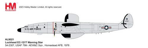 Lockheed EC-121 Warning Star 79th AEW Sqn U.S. Air Force 1978 Hobbymaster HL9021 - Picture 9 of 9