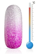 Jolifin LAVENI Shellac - Thermo lavender-purple Glimmer 12ml UV/LED #S429