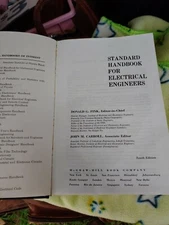Standard Handbook for Electrical Engineers .Fink, Donald G., and John M. Carroll