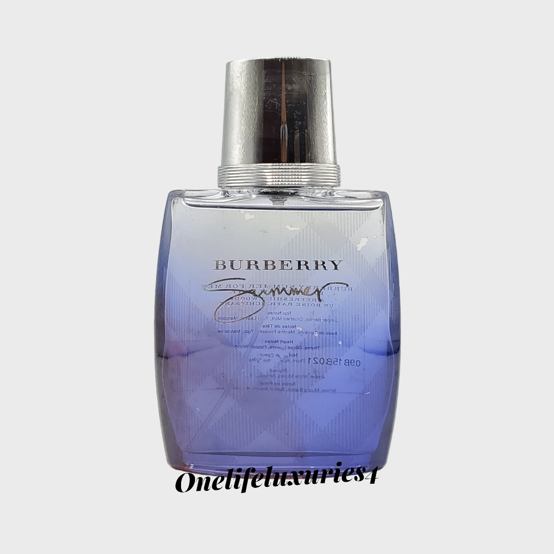 Burberry Summer 2011 100ml Eau De Toilette Cologne for men