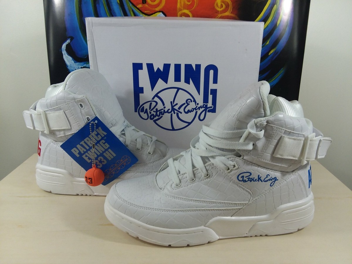 Ewing 33 HI ホワイト ATMO 33 Ewing Athletics 33 Hi X Atmos White/blue/red | eBay