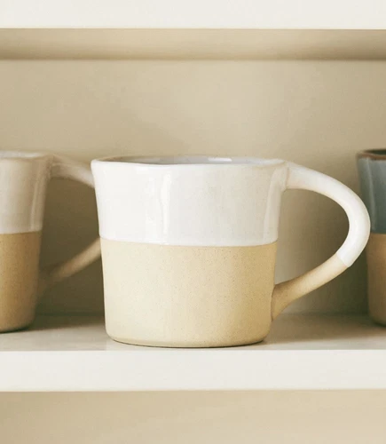 Anthropologie Glazed Garage Pier Stoneware Mugs - Thumbnail 3