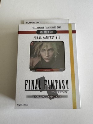 Square Enix Final Fantasy 7 Starter Set VII Trading Card Game NEU