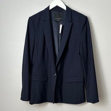 Banana Republic Navy Wool Blazer size 14 NWT
