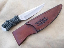 Vintage Gill Hibben Designed Throwing Knives UC 454 - Leather Sheath