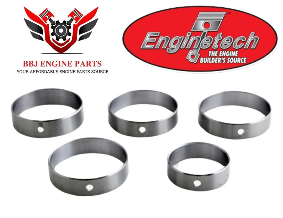 Cojinetes de leva Enginetech para Dodge Chrysler Mopar 5.7 6.1 Hemi V8 2003-2008 Foto 3 de 3